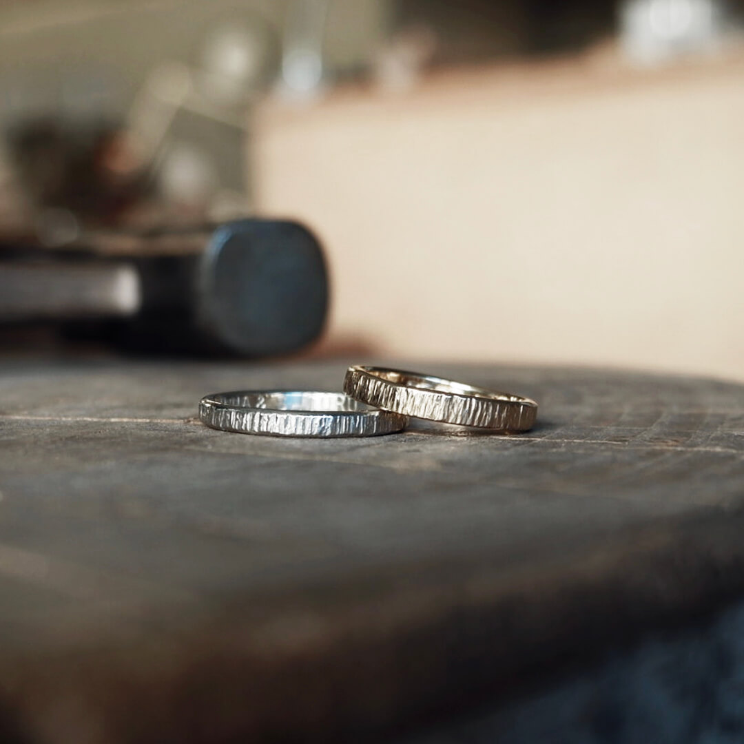 Minter + Richter | Ancient Wood Rings | Handmade Wedding Rings | Old Soul