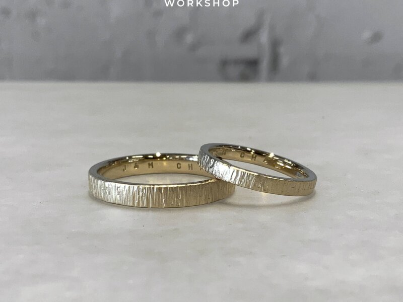 Recommended for 30-somethings! Handmade wedding rings (wedding bands)