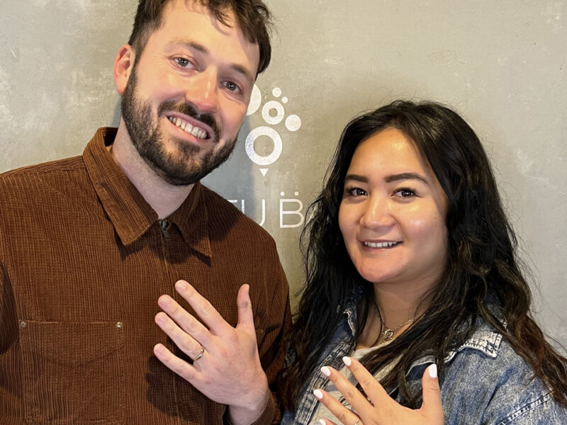 [Customer's Voice] Handmade wedding rings in memorable Japan