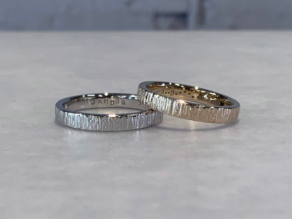 Foresta's handmade anniversary ring