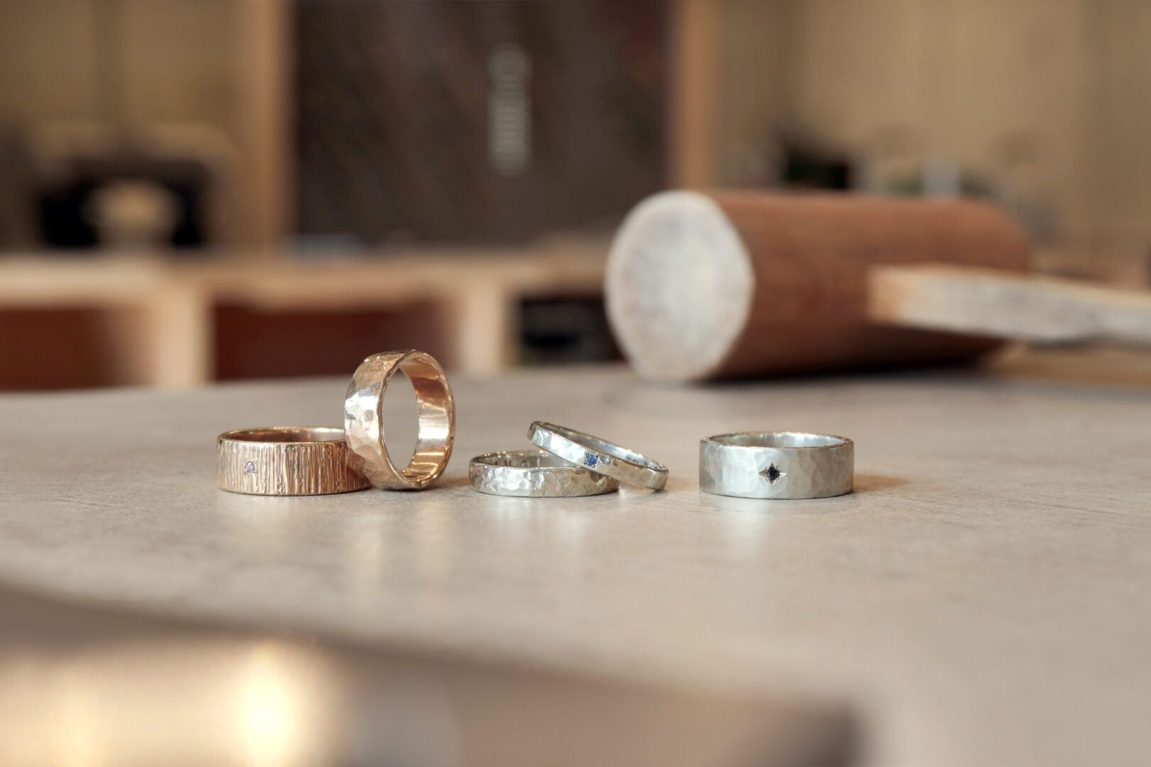 手作りシルバーリング・ペアリングコース | ミツバチ東京