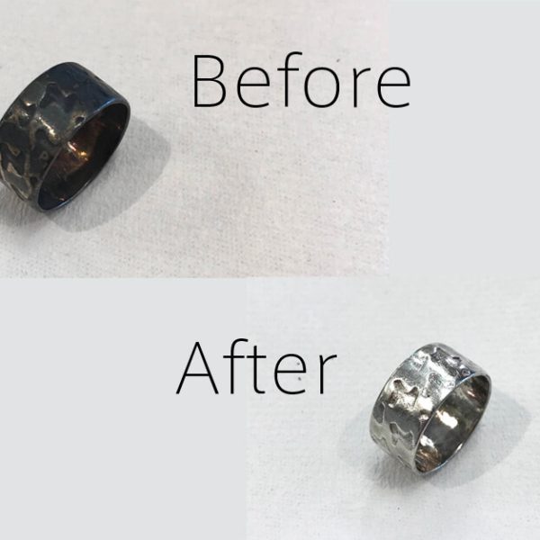 シルバーリングのクリーニング_6beforeafter